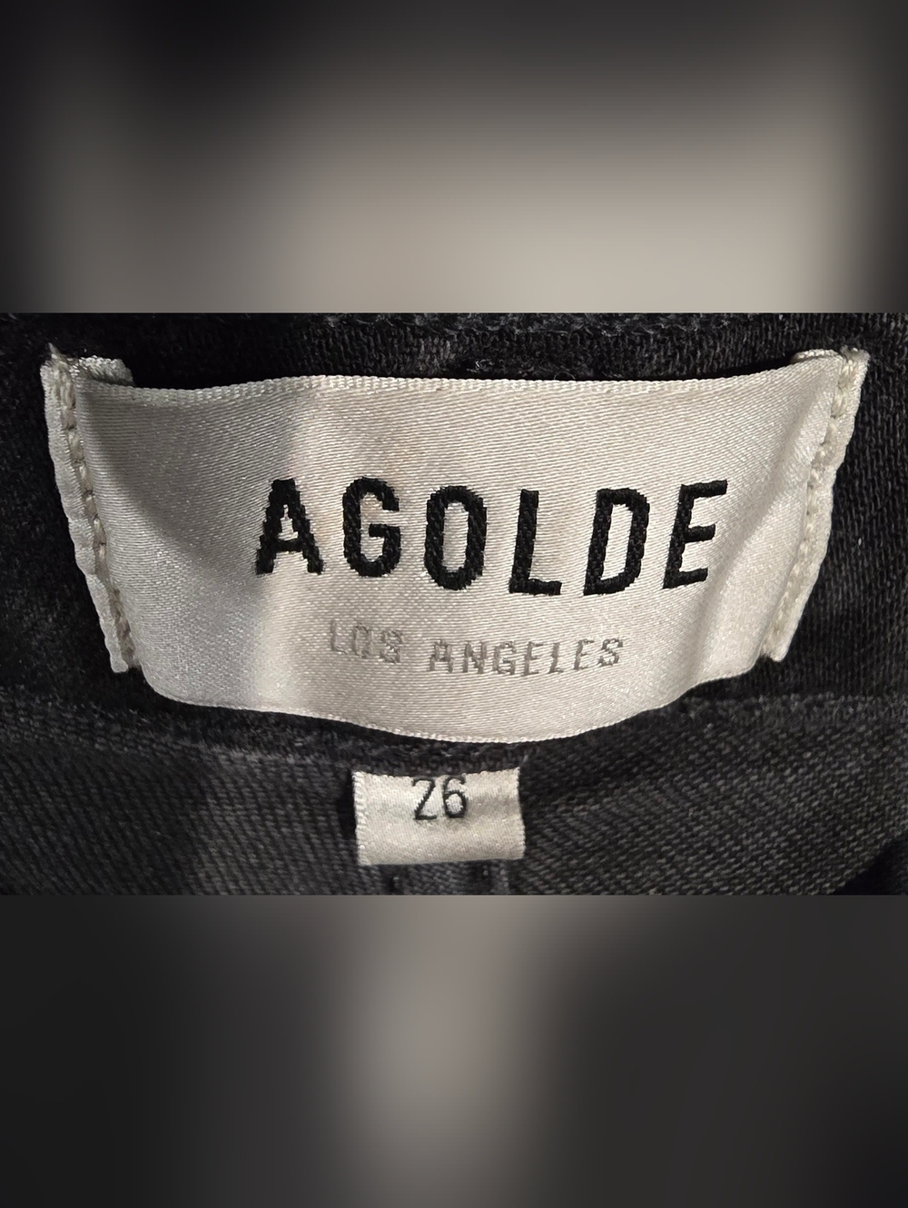 Agolde Pinch Waisted Straight Leg Jeans Size 26 - Picture 6 of 7